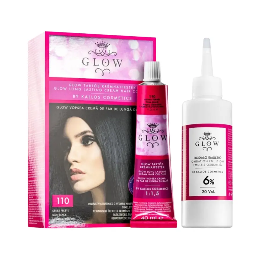 Kallos Glow Long Lasting Cream Hair Colour 110, 40ml