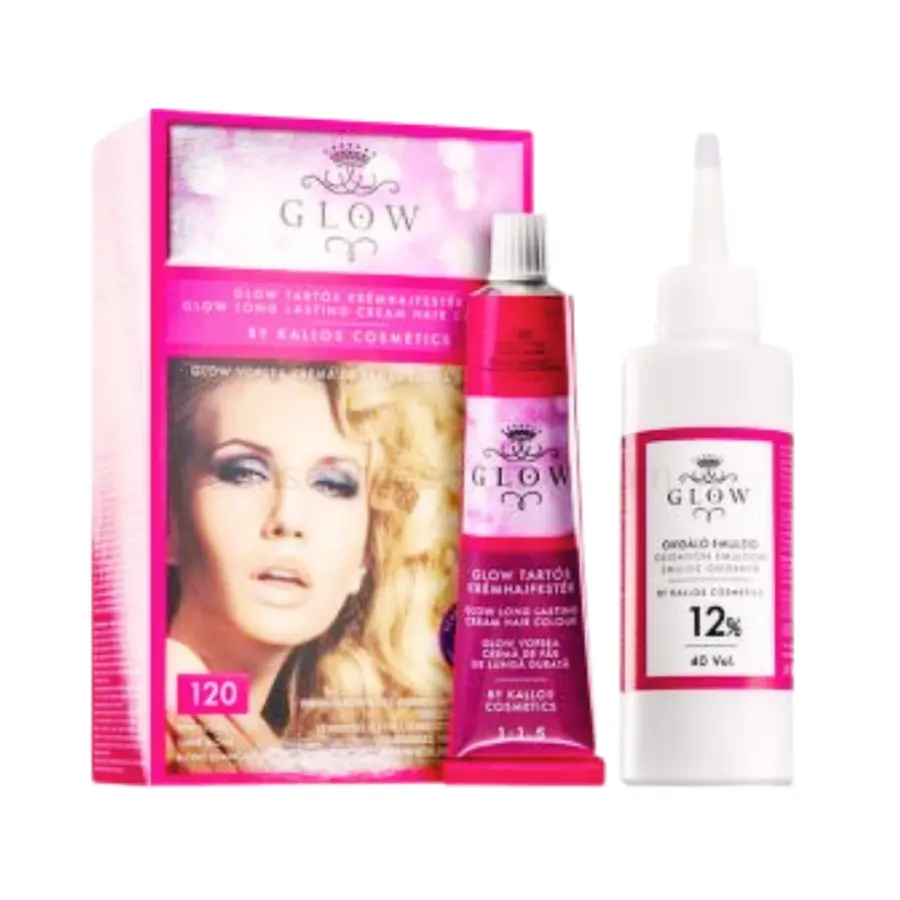 Kallos Glow Long Lasting Cream Hair Colour 120, 40ml