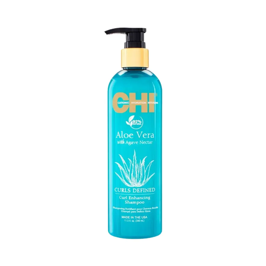 CHI Aloe Vera Curls Defined Enhancing Shampoo 340ml