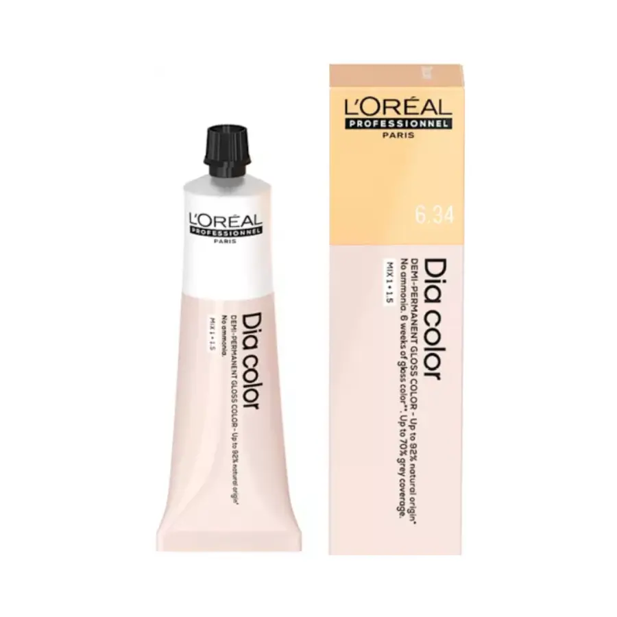 L'ORÉAL PROFESSIONNEL DIA COLOR 6.34 60 ml