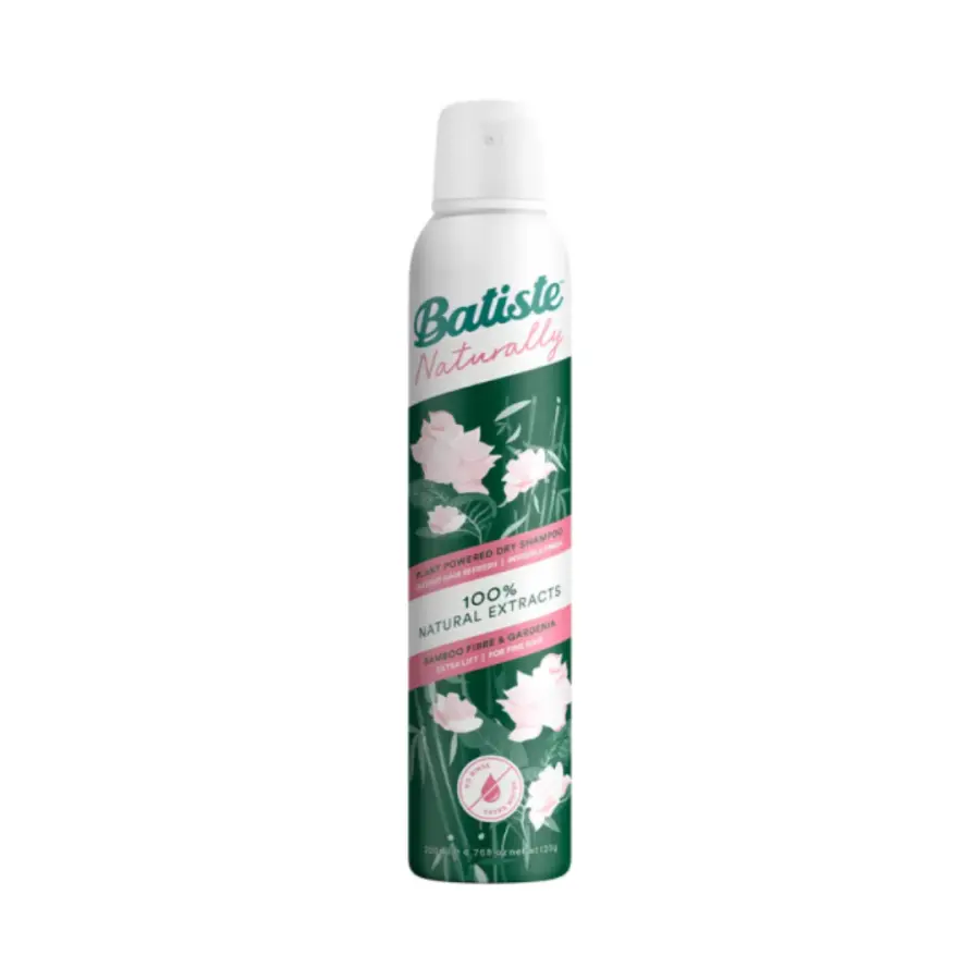 Batiste Naturally Extra Lift Bampoo Fiber & Gardenia Dry Shampoo 200ml